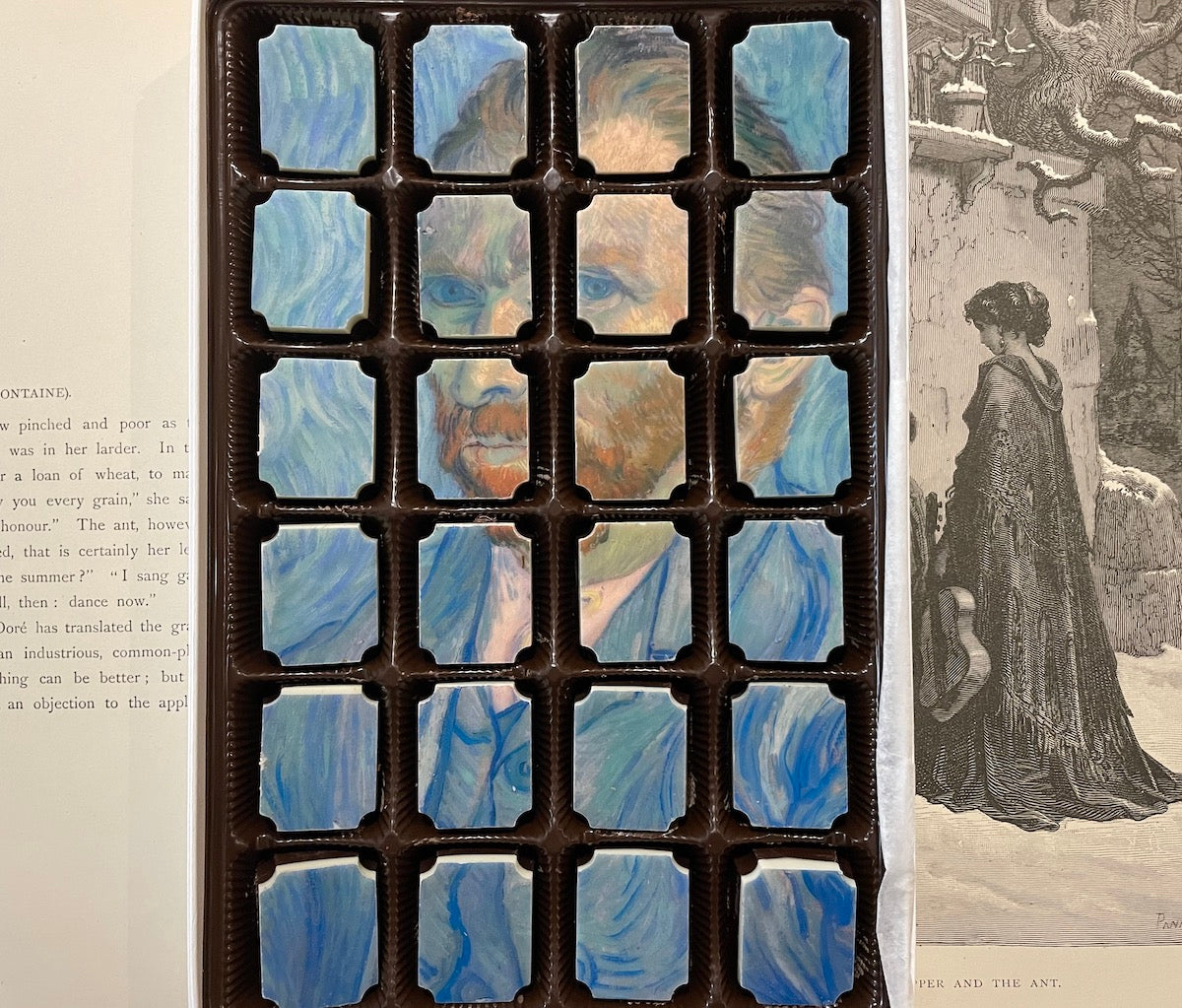 Van Gogh Self-Portrait Fine Art Box