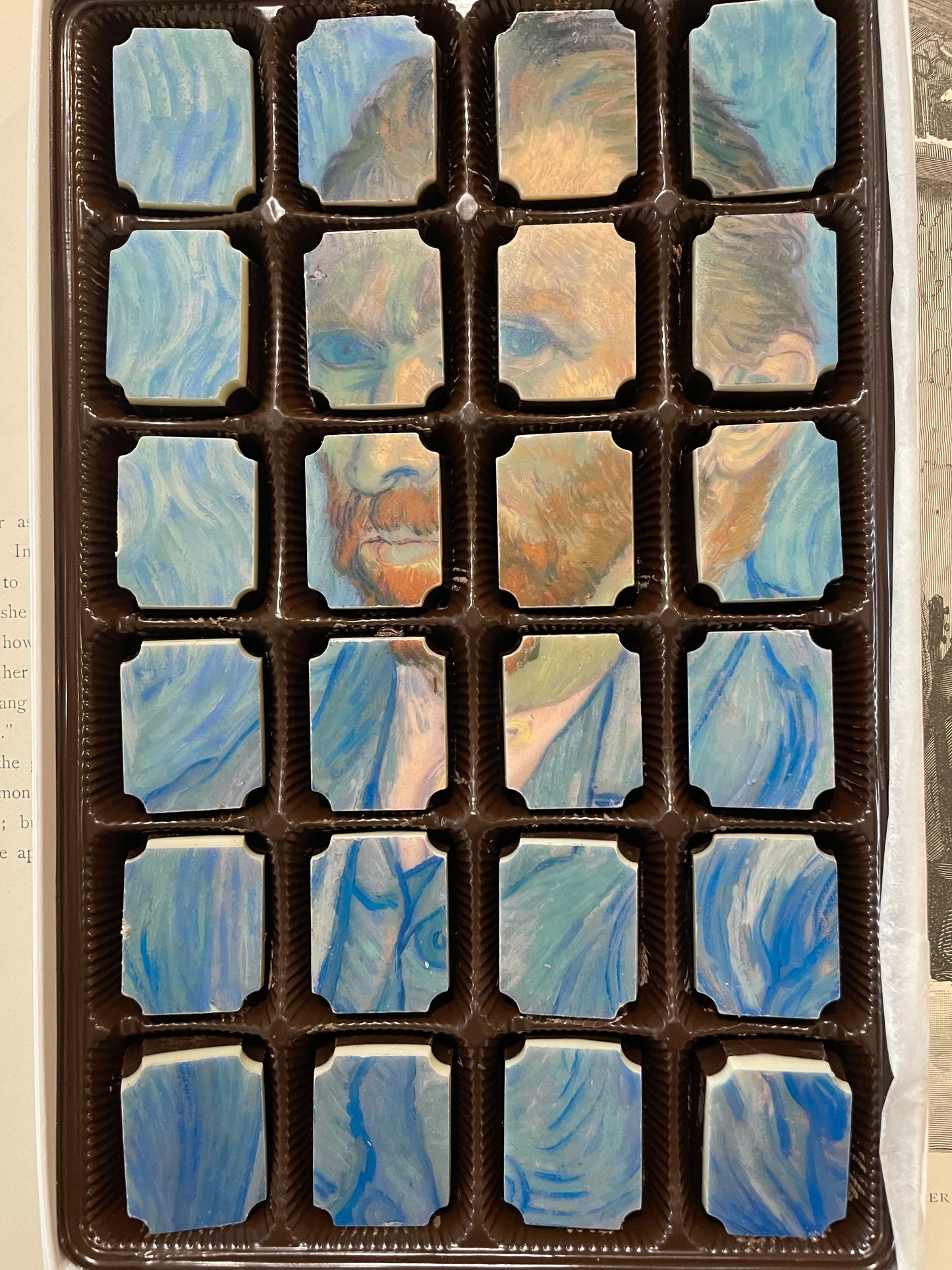 Van Gogh Self-Portrait Fine Art Box