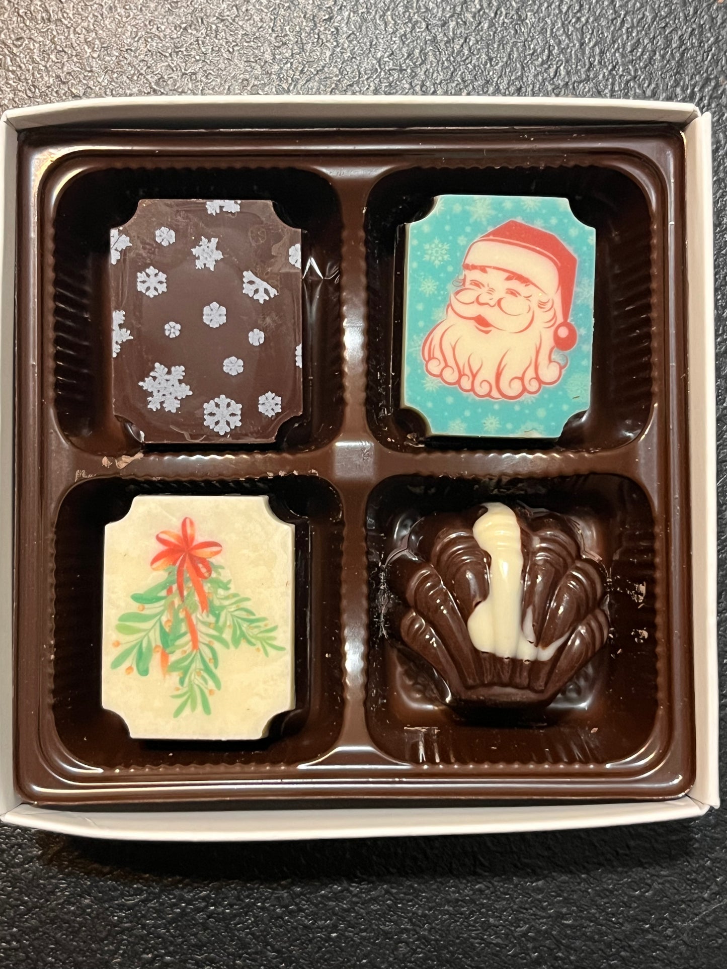 4-Piece Santa Box