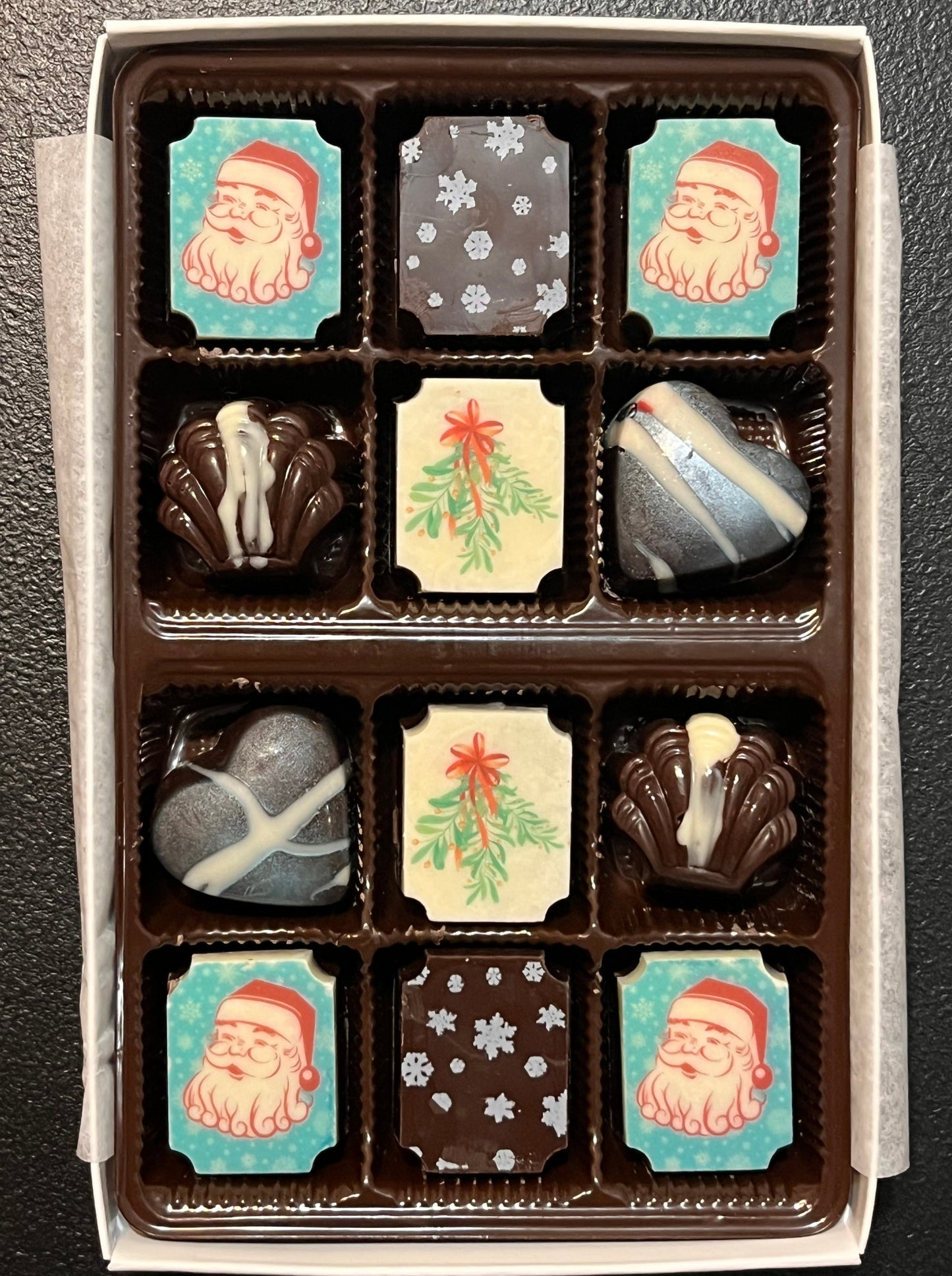 12-Piece Santa Box