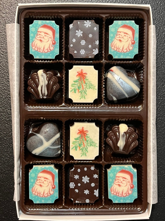 12-Piece Santa Box